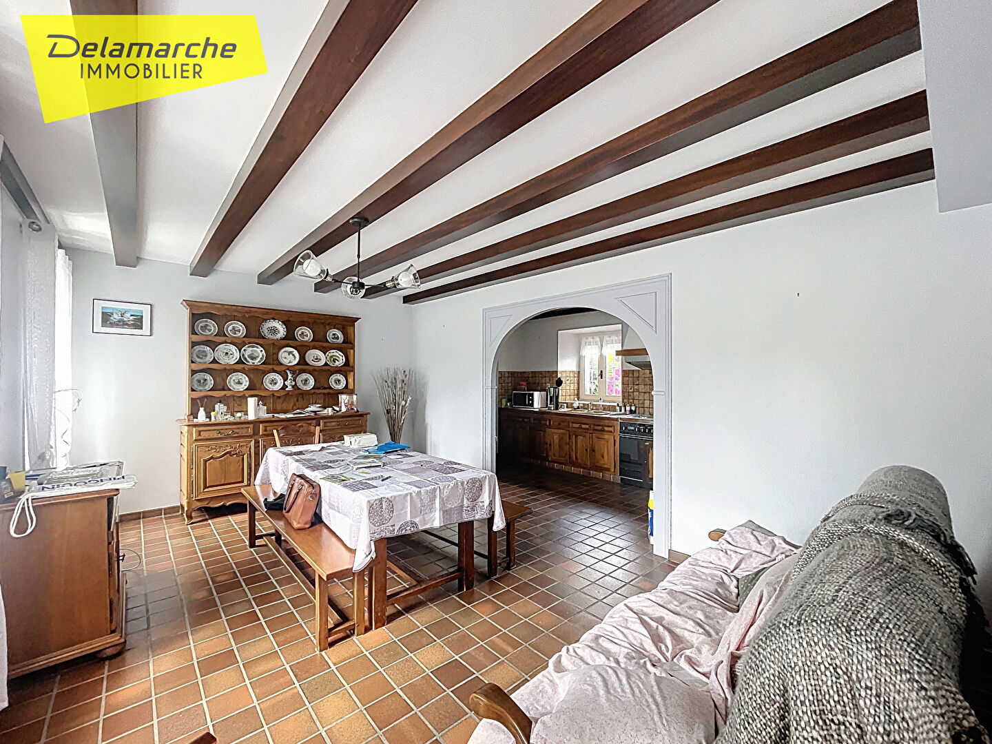 Photo Maison en pierres avec dépendance Tourneville Sur Mer  7 pièces 151 m2 image 3/6