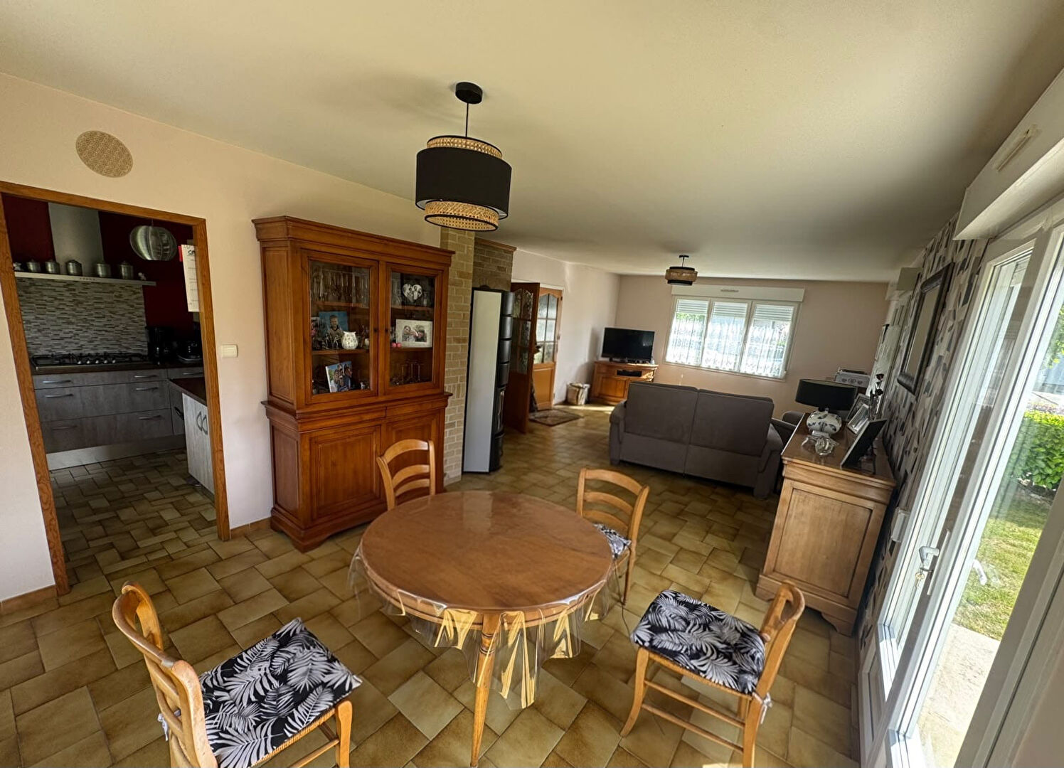 Pavillon individuel de plain pied 3 chambres jardin garage