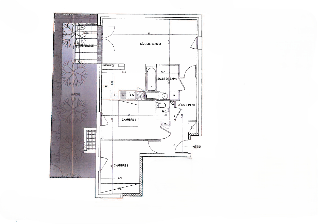 Photo Appartement Nantes 3 pièce(s) 61.9 m2 image 5/5