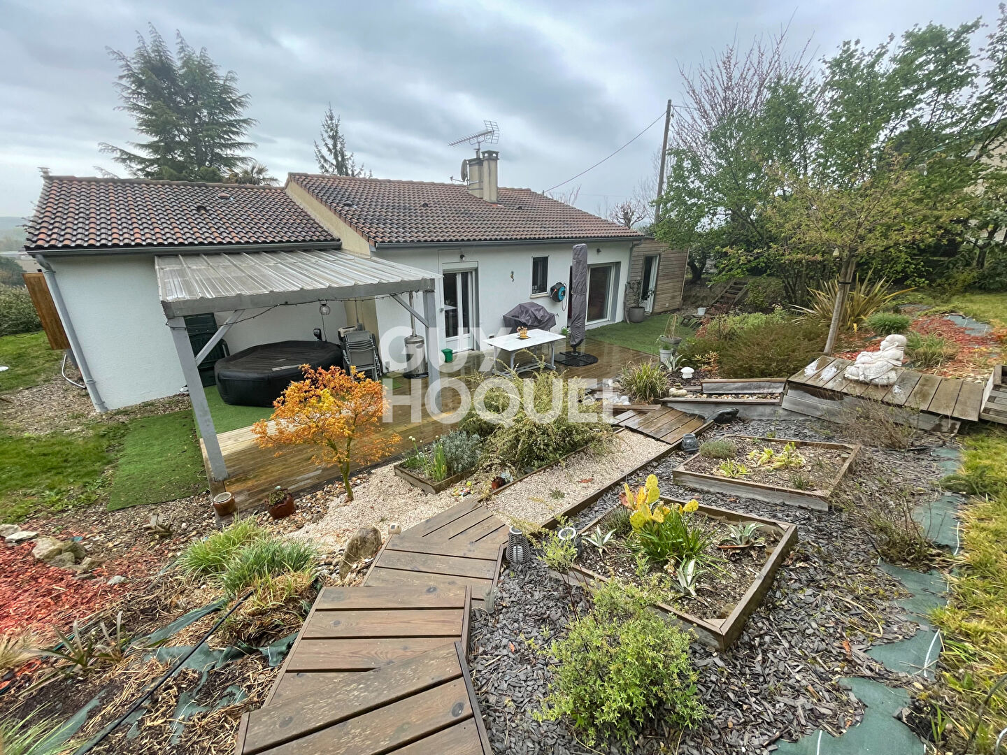 Maison de plain pied dans bel environnement