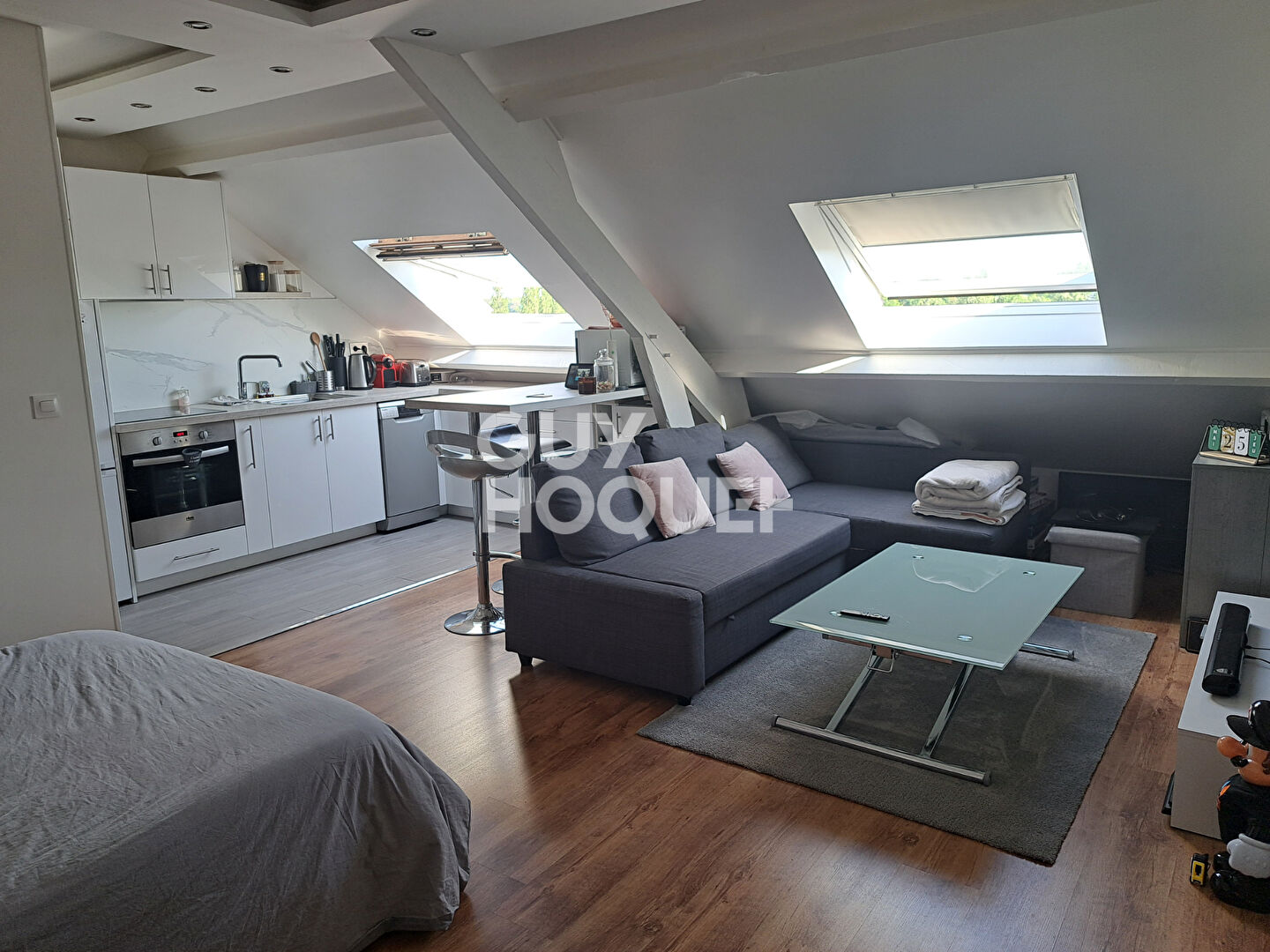 PONTAULT COMBAULT : appartement F1 (27 m²) en vente