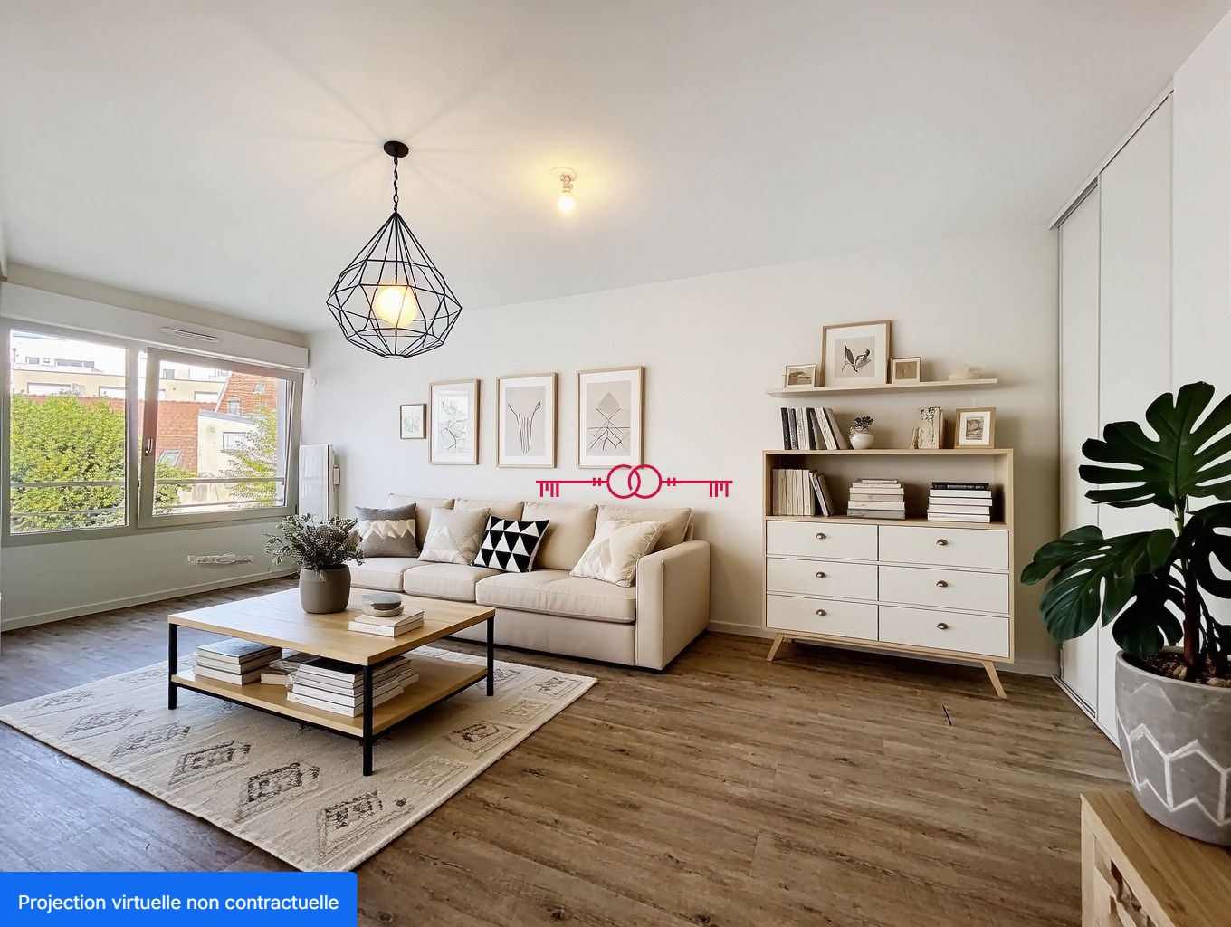 Appartement Reims 2 pièce(s) 45.70 m2