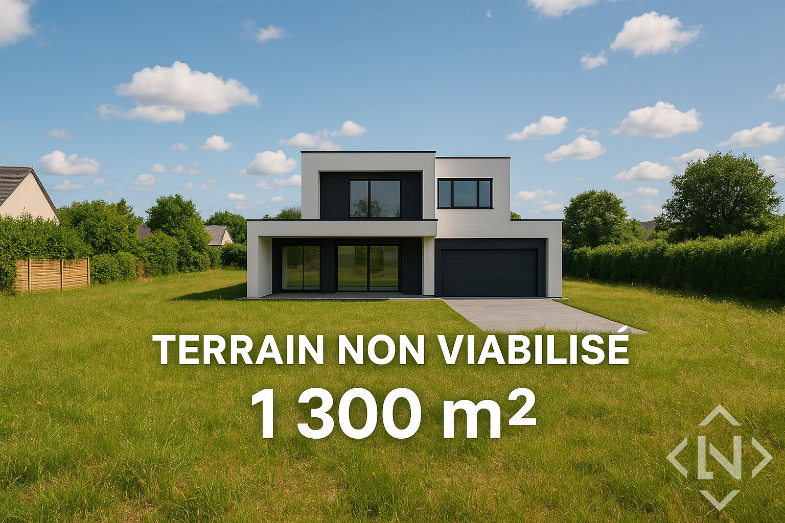 Terrain Troarn 1300 m2