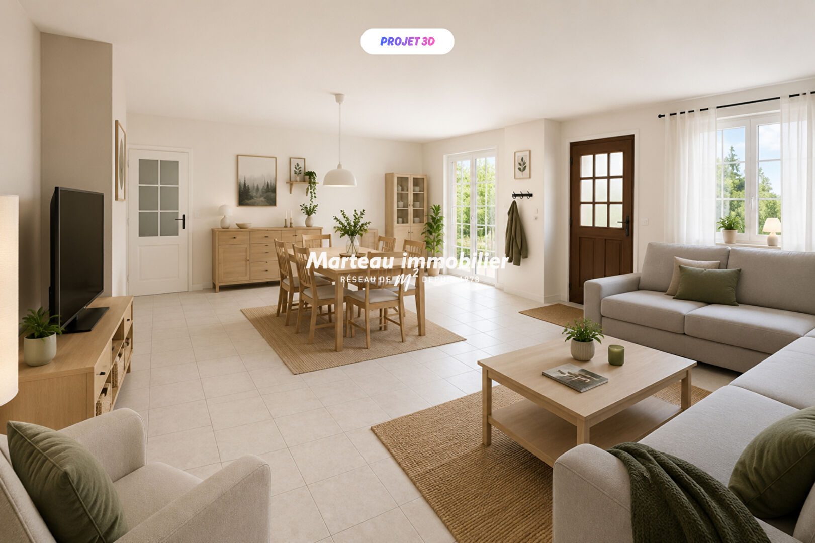 Maison Saint Mars La Brière 4 pièces 105.68 m²