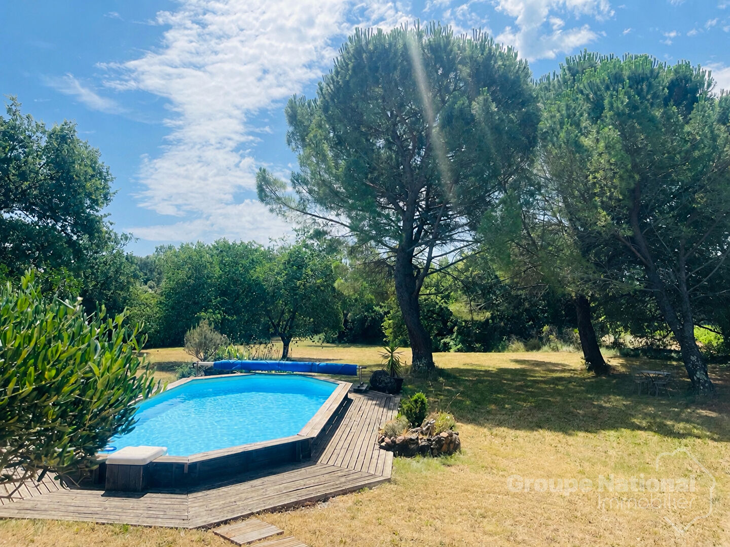 Ensemble immobilier de 377m2 sur plus de 5800m2 prés de Uzés