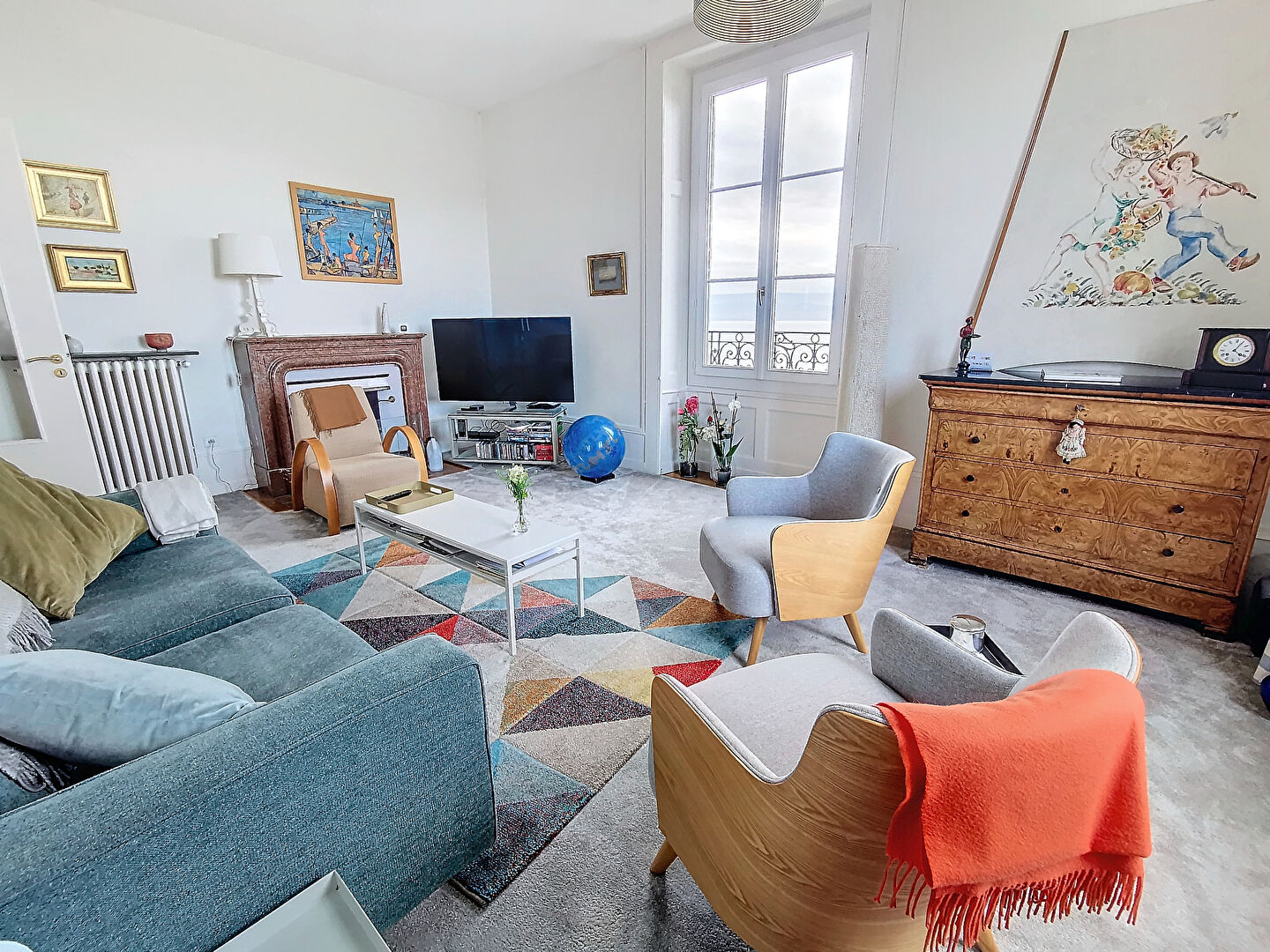 Photo THONON CENTRE - F4 avec SUPERBE VUE LAC image 2/6