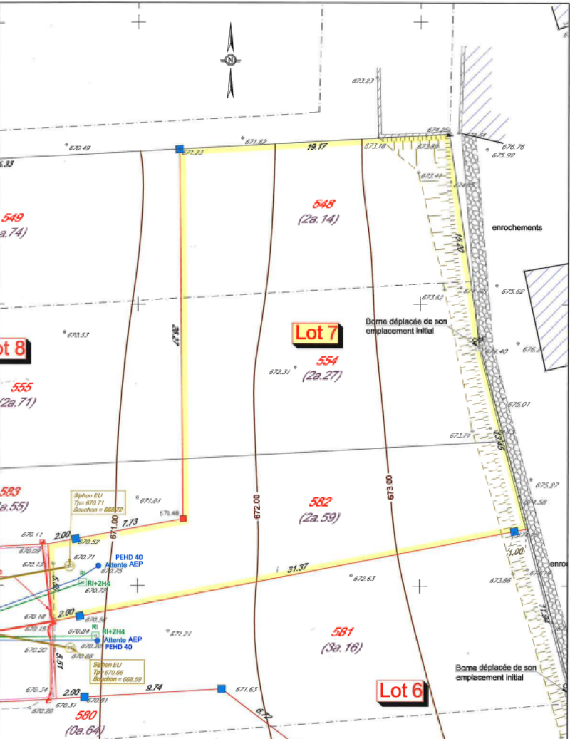 Photo LE LYAUD - Terrain à bâtir - 700m² image 6/6