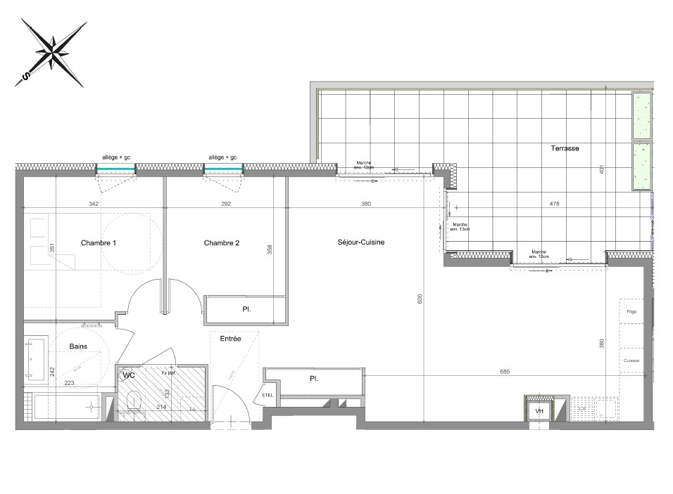 Photo THONON Proche centre - dernier étage image 2/5