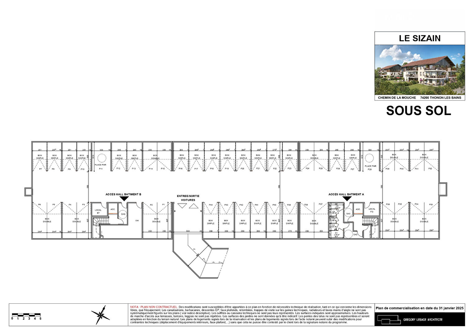 Photo Nouveauté - THONON LES BAINS - Appartement T3 image 4/5