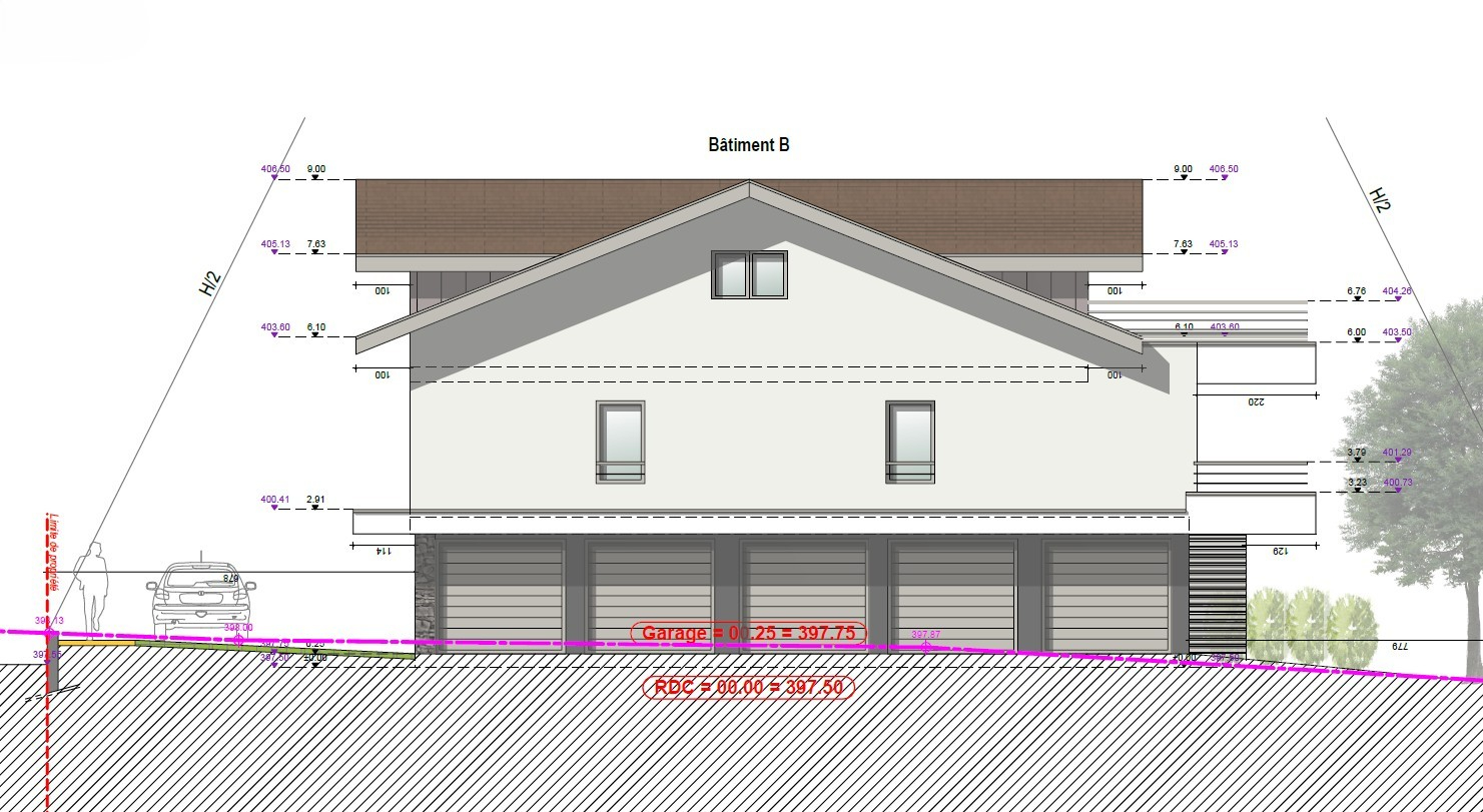 Photo THONON quartier Ripaille / Concise - T2 en rez avec garage, parking et cave image 4/6
