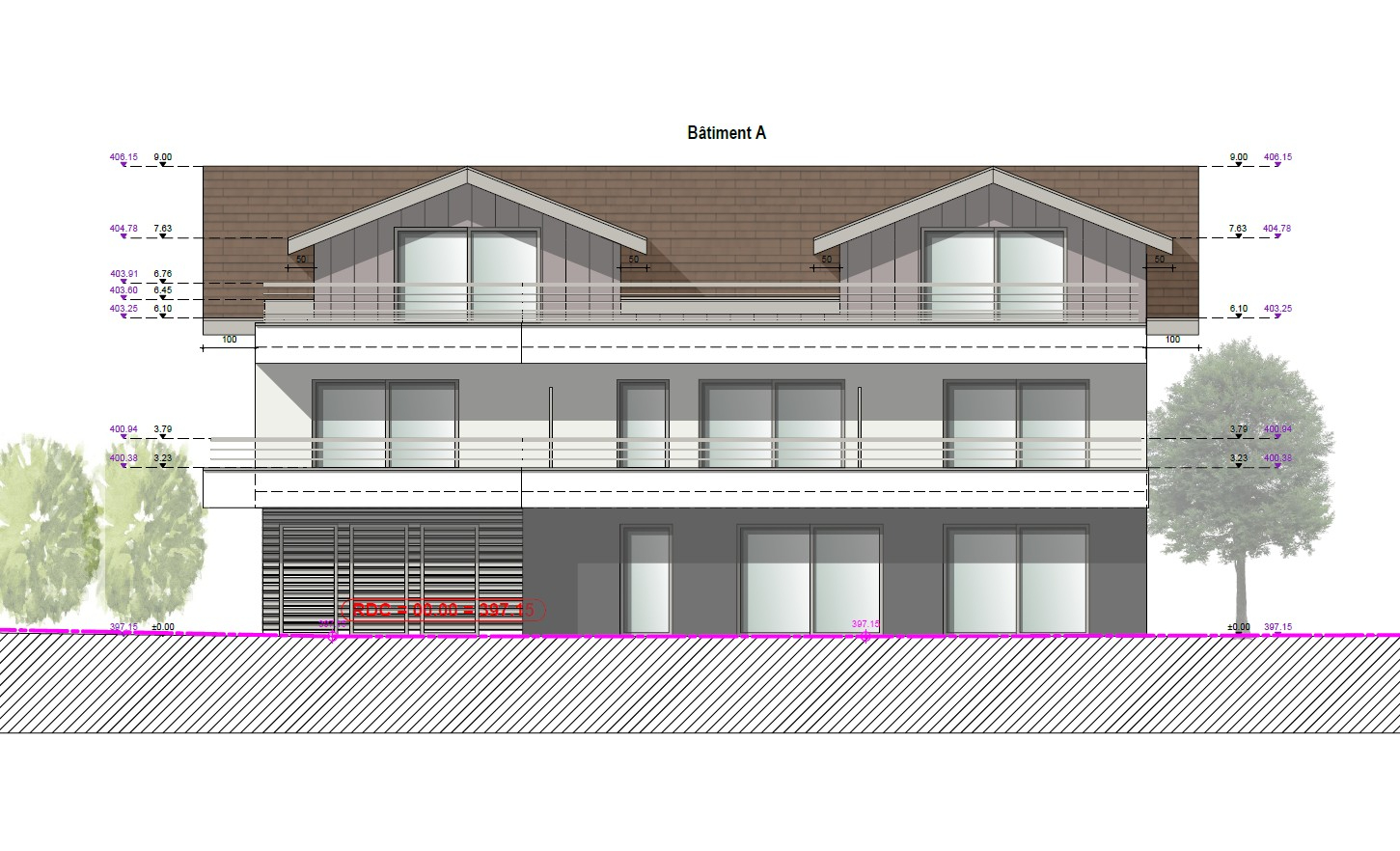 Photo THONON quartier Ripaille / Concise - T2 en rez avec garage, parking et cave image 5/6