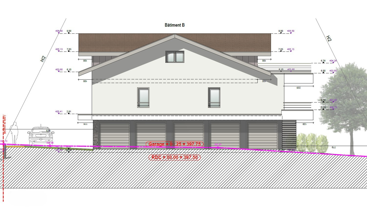 Photo THONON quartier Ripaille / Concise - T4 en rez avec garage, parking et cave image 6/6