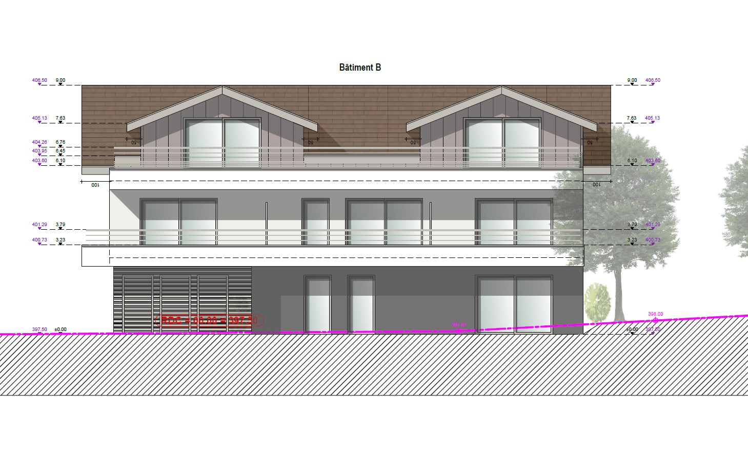 Photo THONON quartier Ripaille / Concise - T3 avec balcon, garage et cave image 2/6