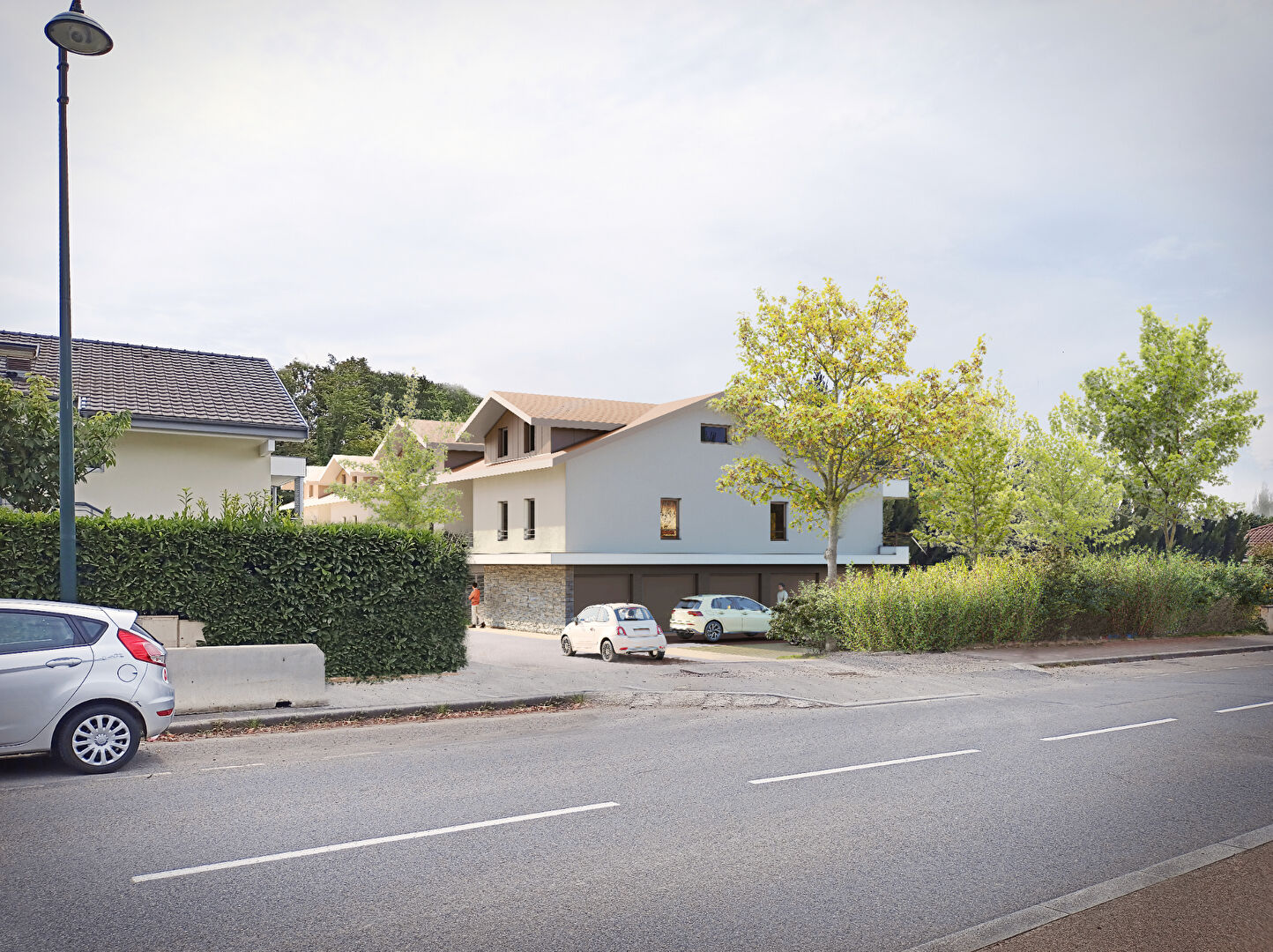 Photo THONON quartier Ripaille / Concise - T3 dernier étage avec terrasse, parking, garage et cave image 2/6
