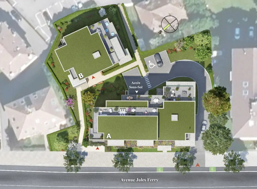 Photo THONON Proche centre - Attique de 110m² + terrasses 89m² image 3/5