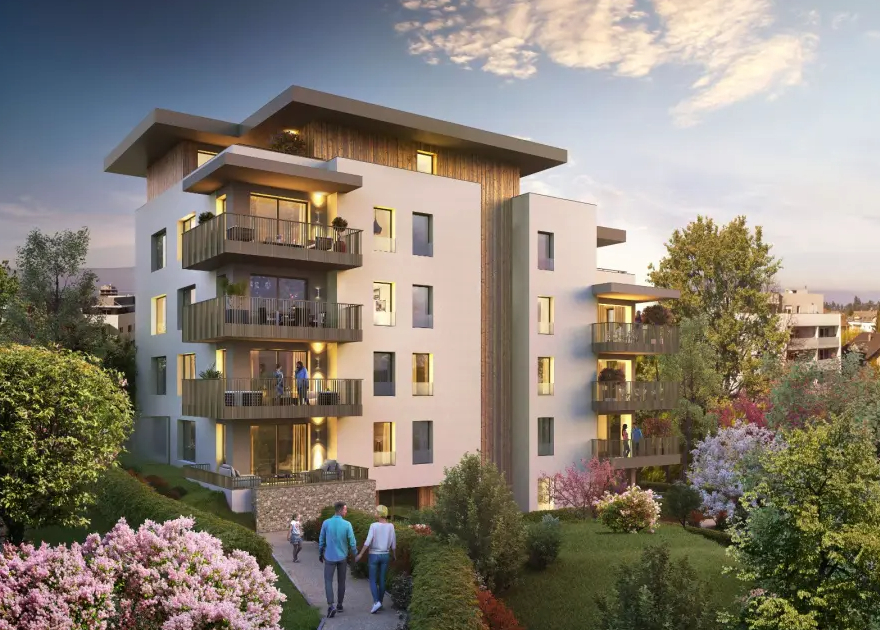 Photo THONON Proche centre - Attique de 110m² + terrasses 89m² image 5/5