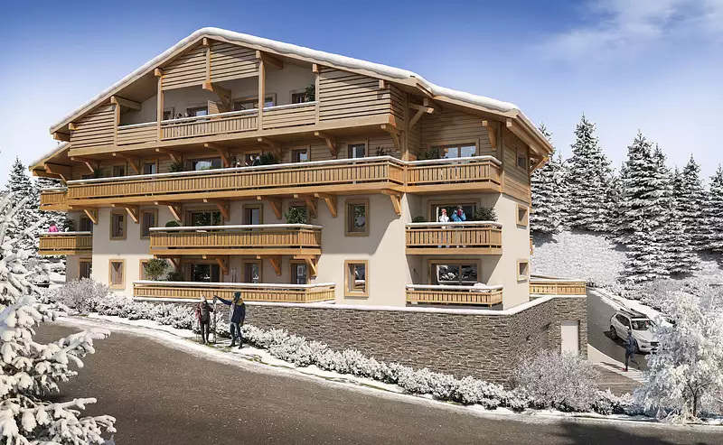 Photo LES CHALETS DES CIMES - Appartement T2 - 45.61m² image 3/4