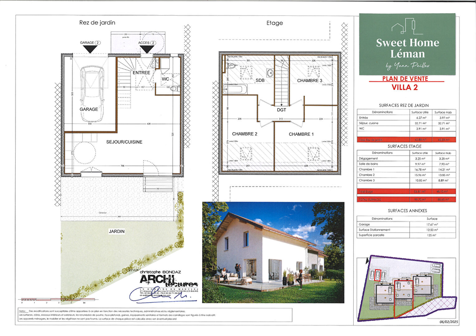 Photo Maison Perrignier 4 pièce(s) 100 m2 image 2/2