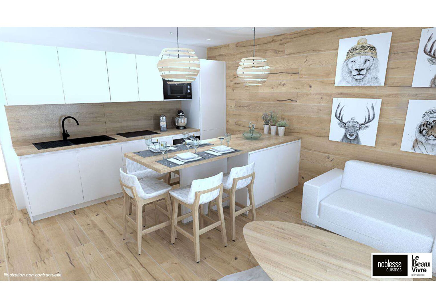 LE KAIRN - MONTRIOND - Appartement T3 + cabine - 58.35m²