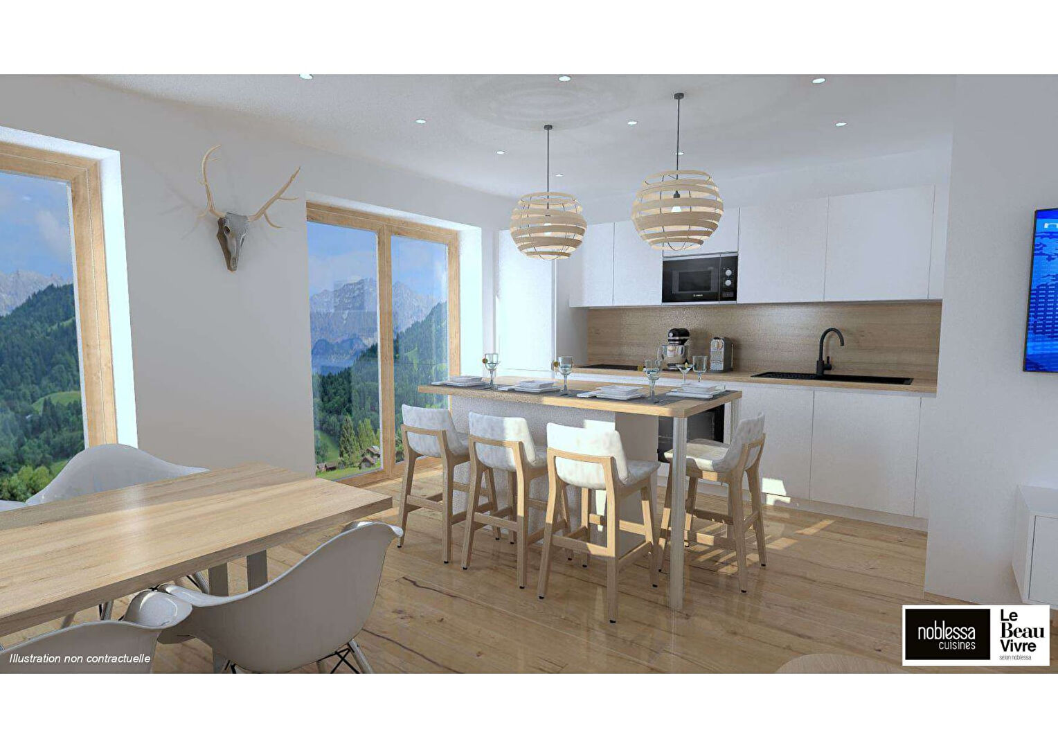 LE KAIRN - MONTRIOND - Appartement T3 - 69.87m²