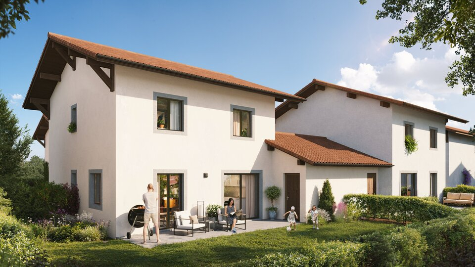 L'ORIVE - ANTHY SUR LÉMAN - Maison 4 pièces de 103m²