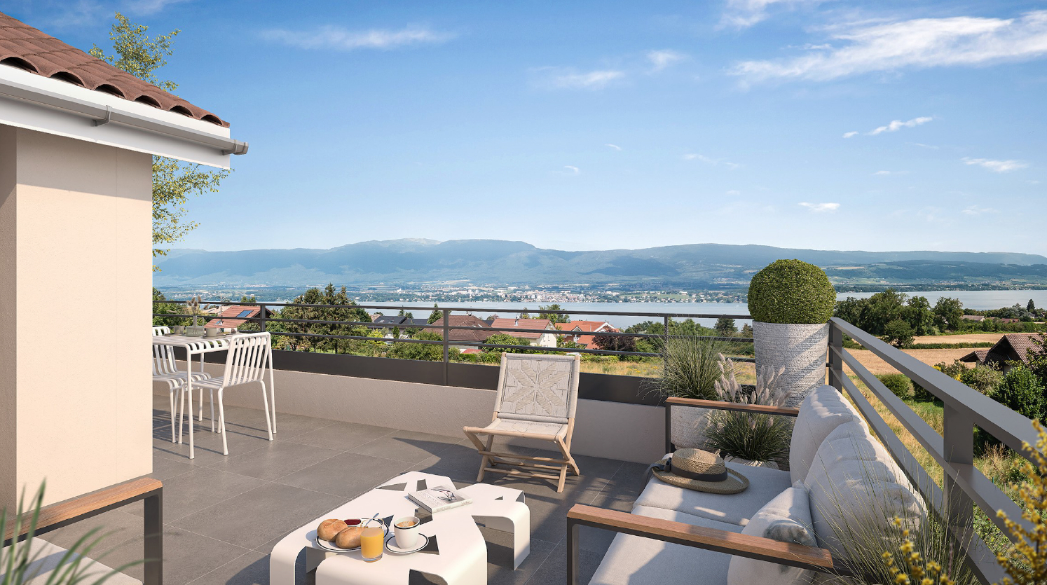 Photo MESSERY - T4 de 104.2m² - Vue Lac image 2/5