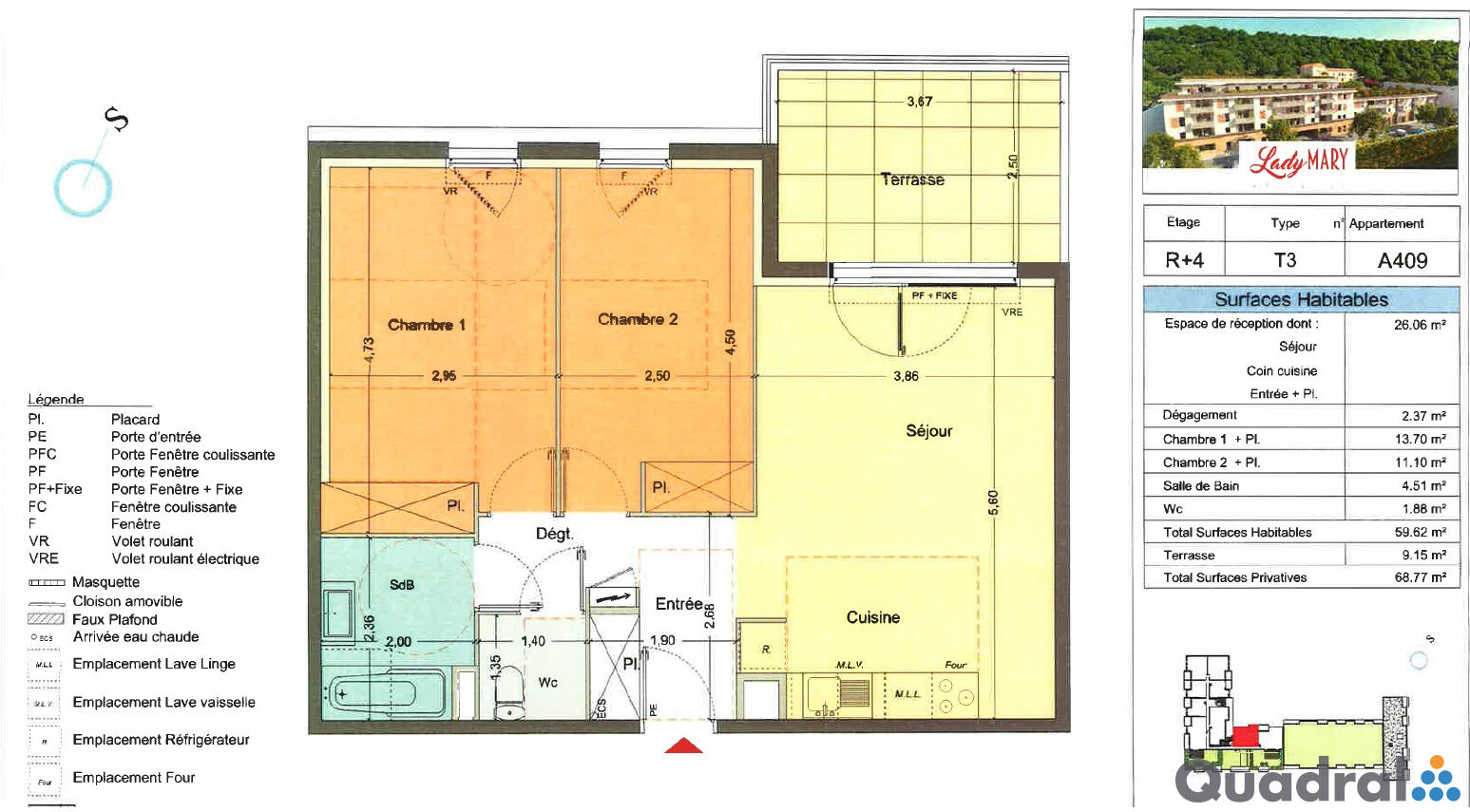 Photo F3- BD CAMILLE BLANC- 34200 SETE image 5/5