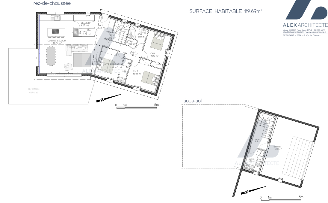 Photo SAINT CYR LE CHATOUX Terrain à bâtir de 1000 m² avec vue dégagée + PC accordé image 4/6