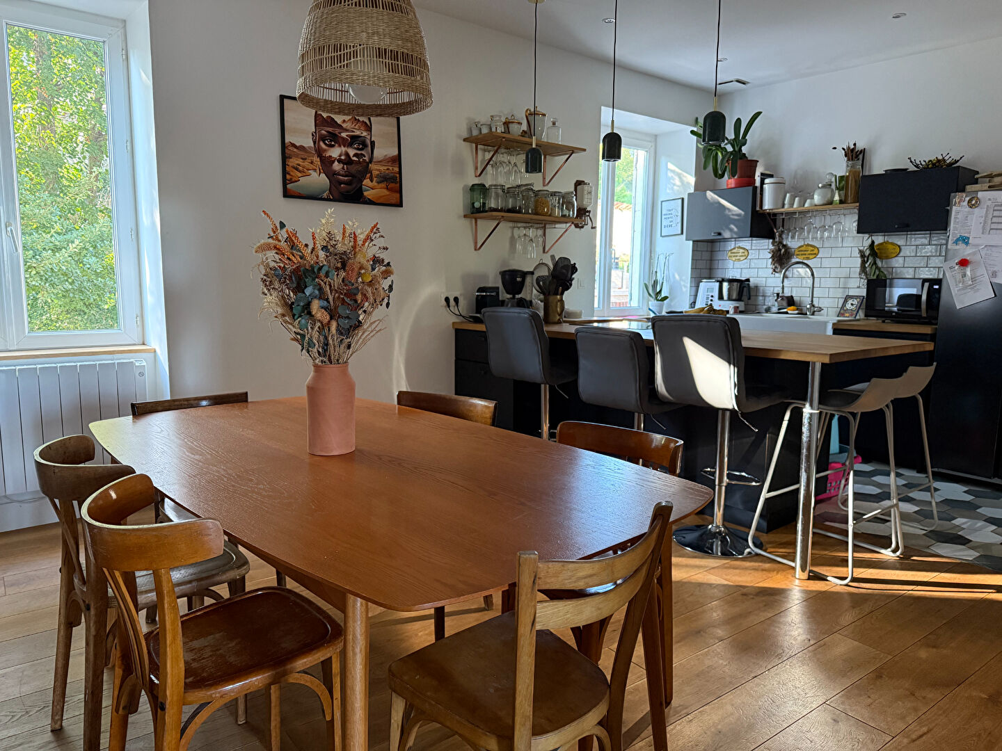 LACHASSAGNE Duplex de charme 133 m² avec jardin privatif, vue imprenable