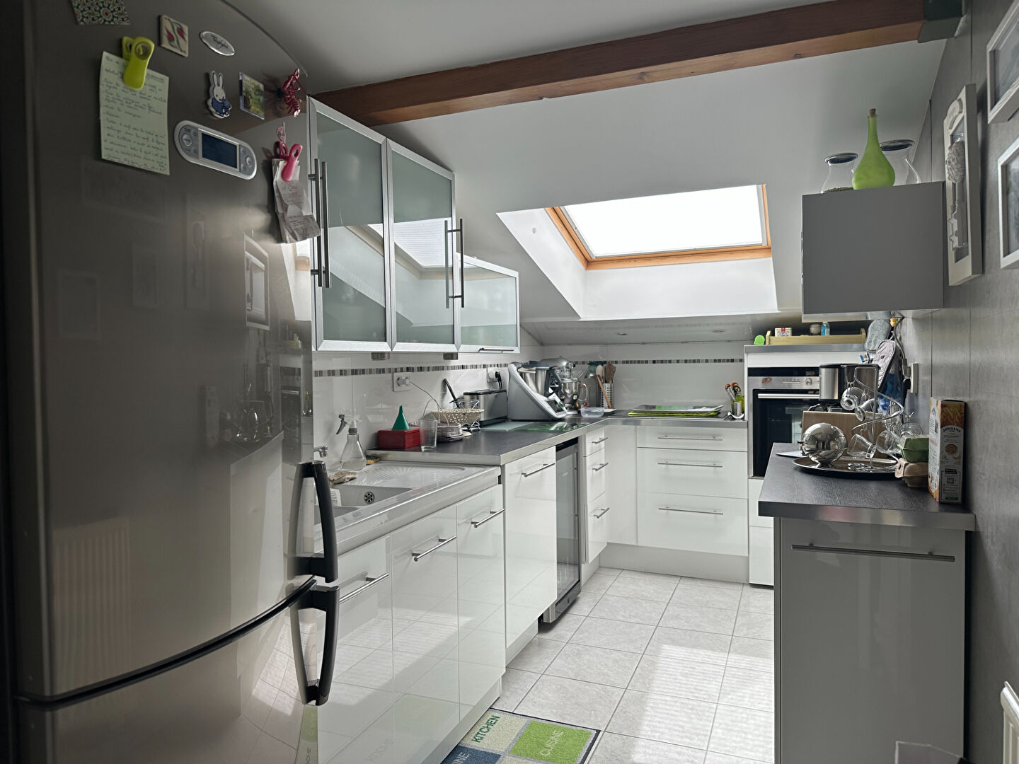 Photo EXCLUSIVITE. T-3 au dernier étage. image 4/6