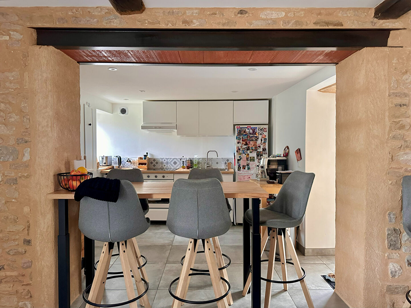 LIERGUES - Maison en pierres rénovée - 4 pièces - 82.66 m² -  Jardin - Parking