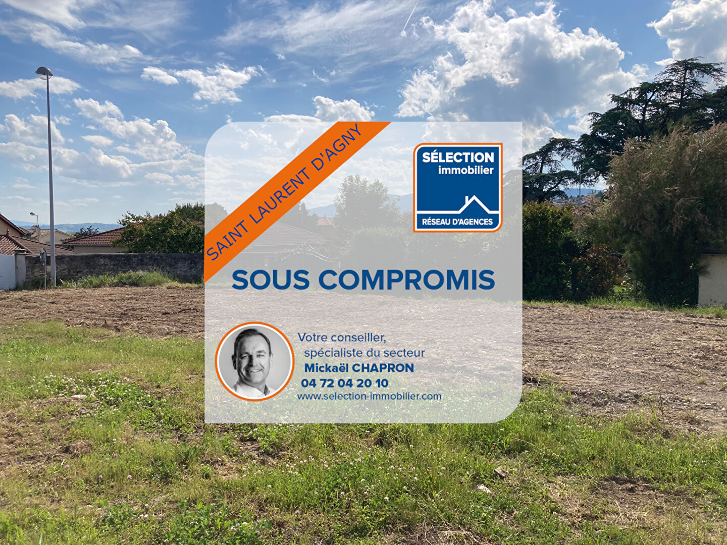 Terrain à bâtir 640m2 - Saint Laurent D'Agny