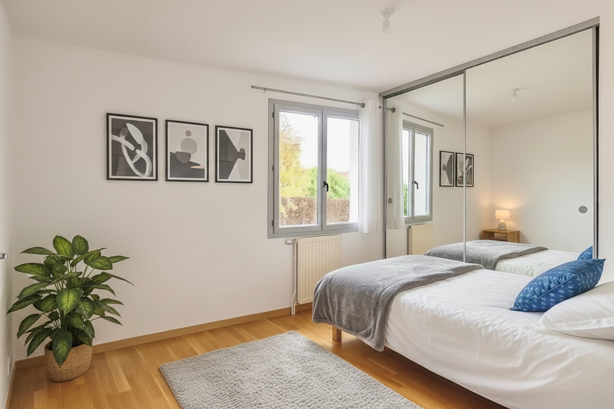 Photo Appartement T2 de 53 m² avec terrasse image 4/6