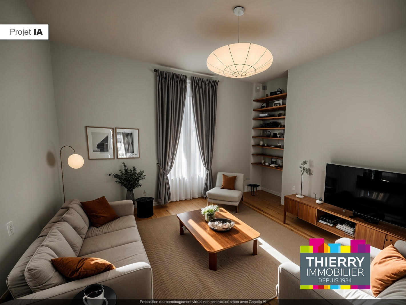 Photo Appartement - 32 m2 - Angers centre image 2/6