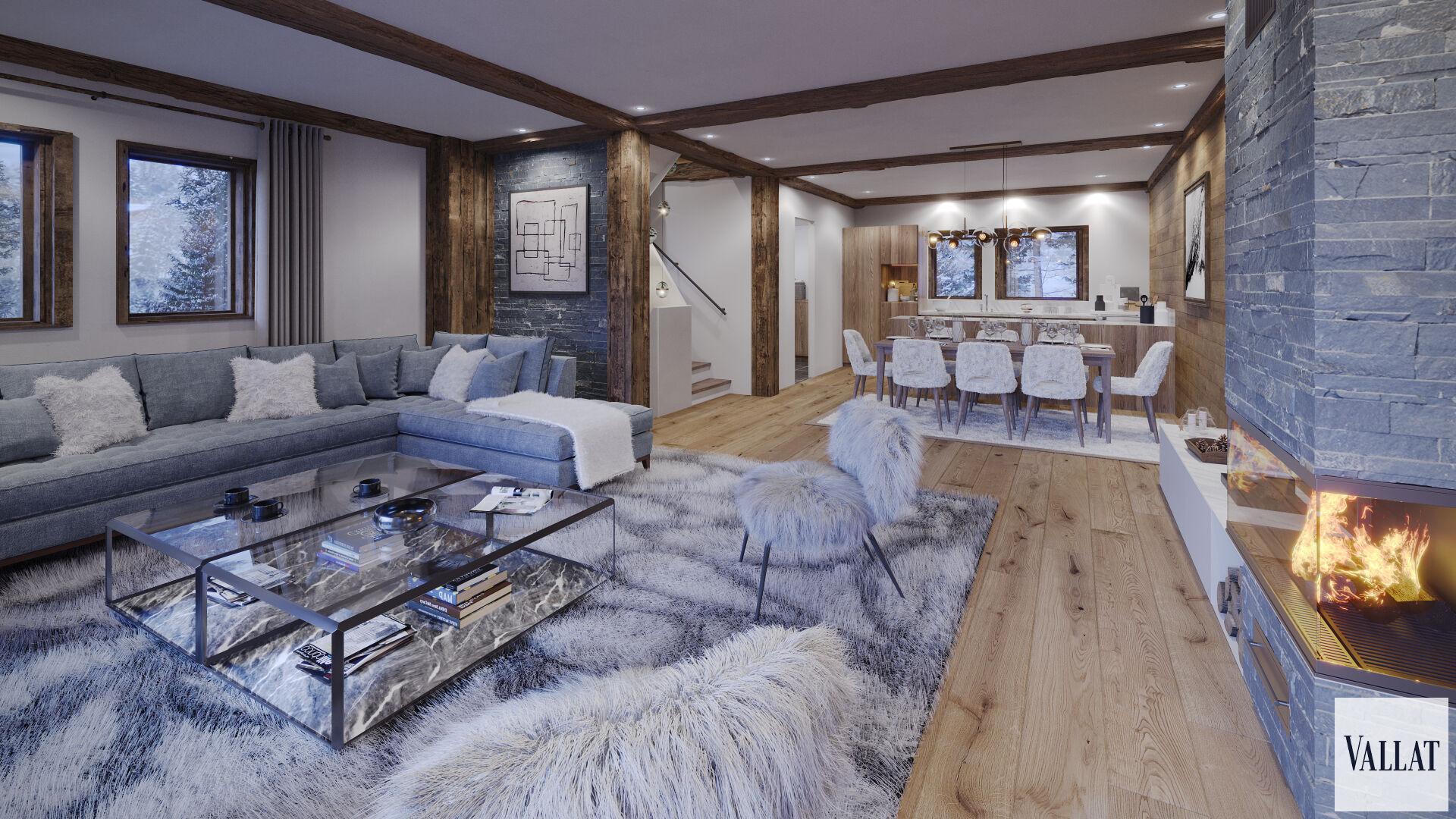 Agence immobilière de VALLAT DEVELOPPEMENT ET PARTICIPATIONS - VALLAT MEGEVE VG