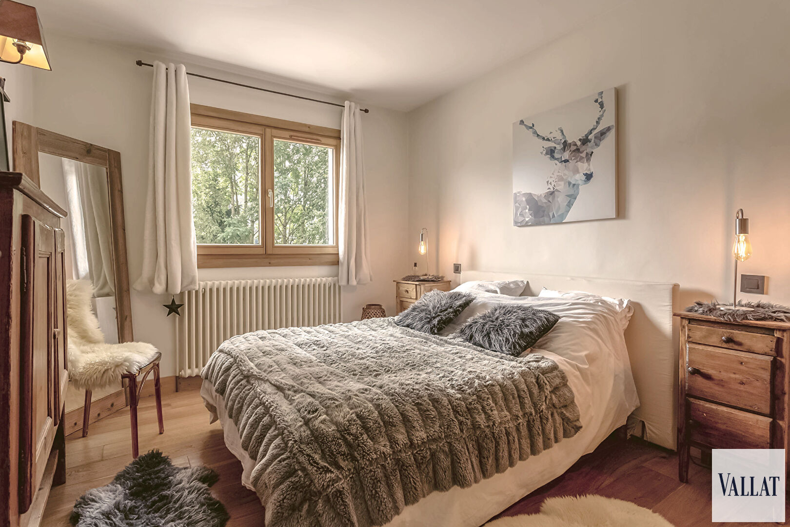 Photo Appartement T4 avec vue Mont-Blanc à Megève image 2/6