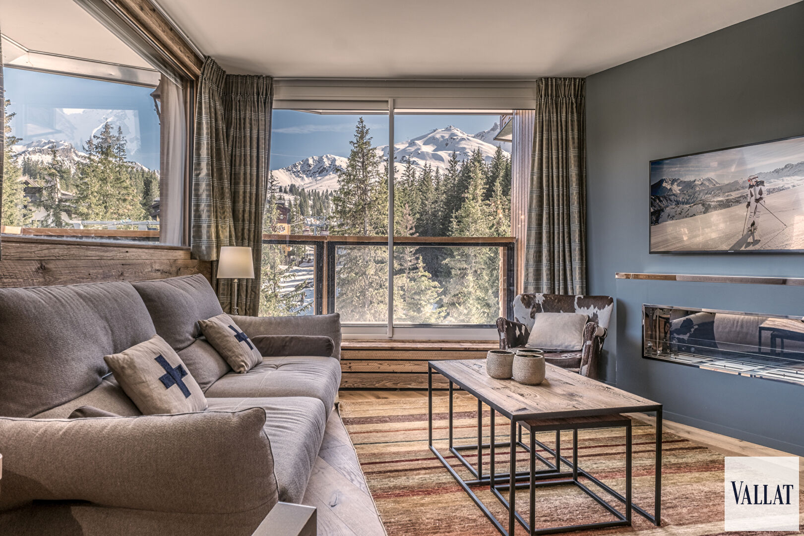 Appartement 3 chambres skis aux pieds 