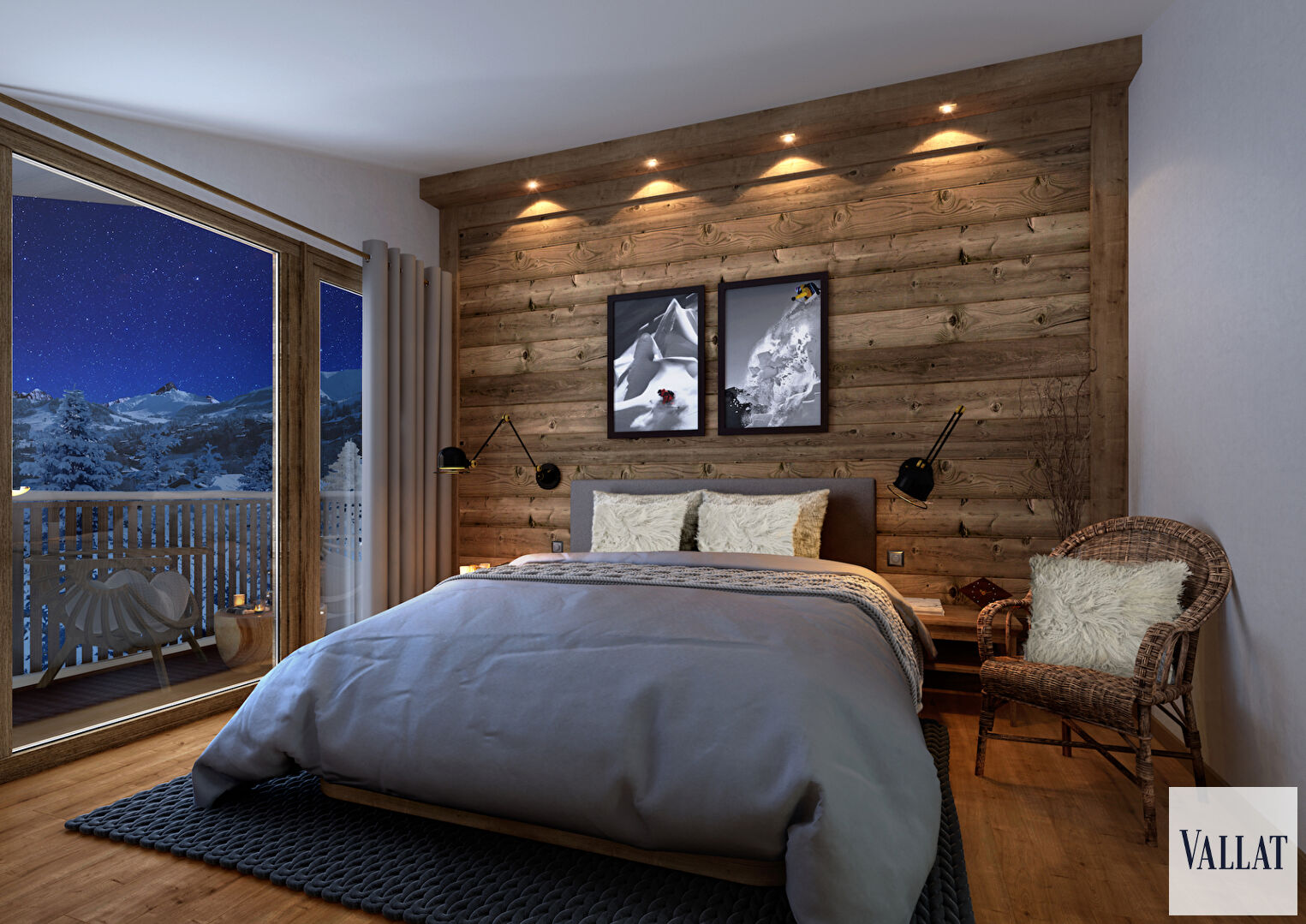 Photo Sublime appartement T3 neuf à Megève image 2/6