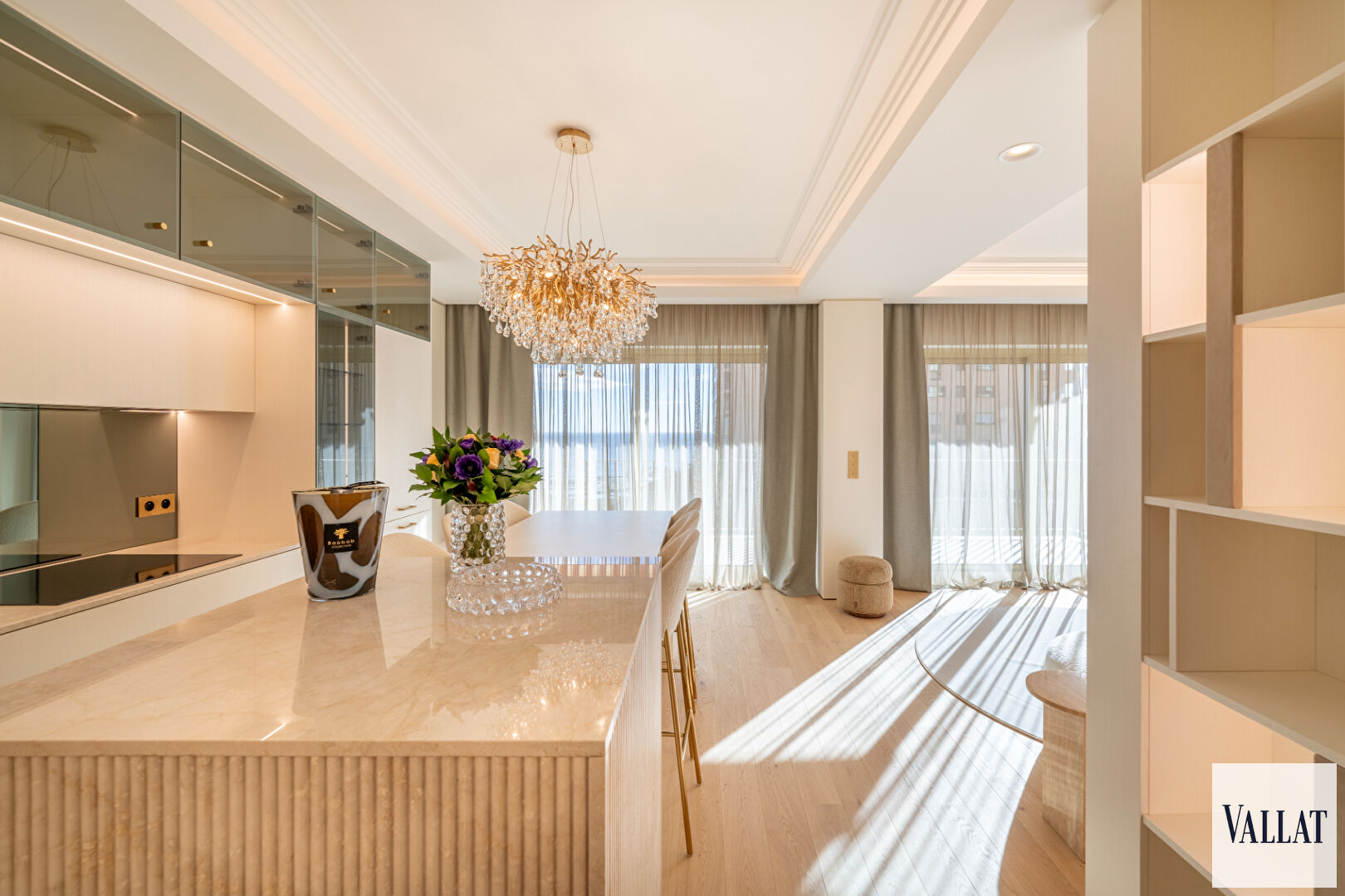 Appartement au design d'exception avec vue sur mer