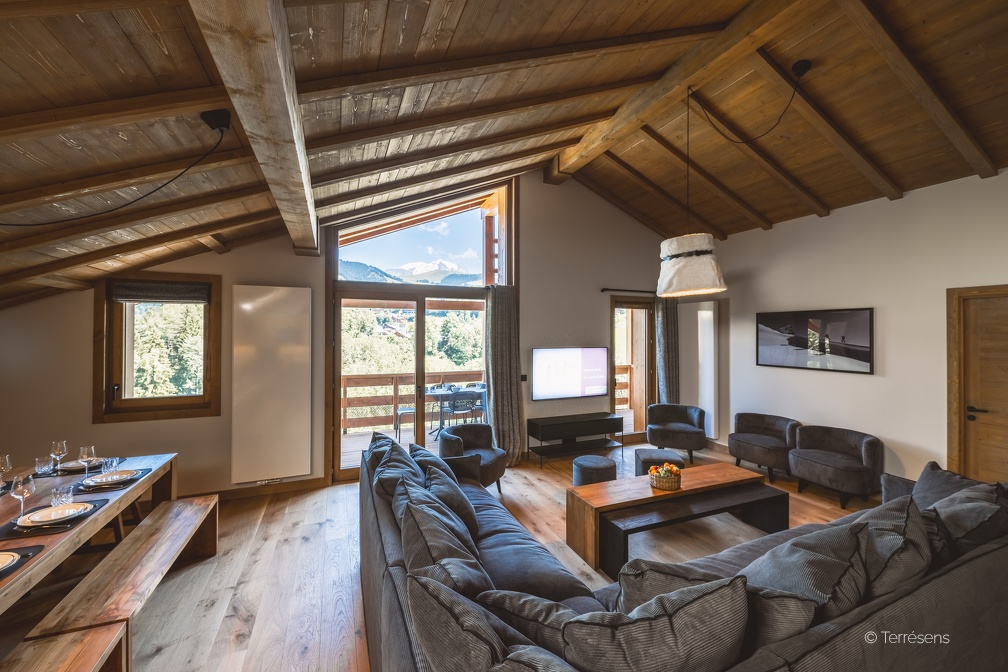 Photo Rare T6 en dernier étage à Megève image 1/6