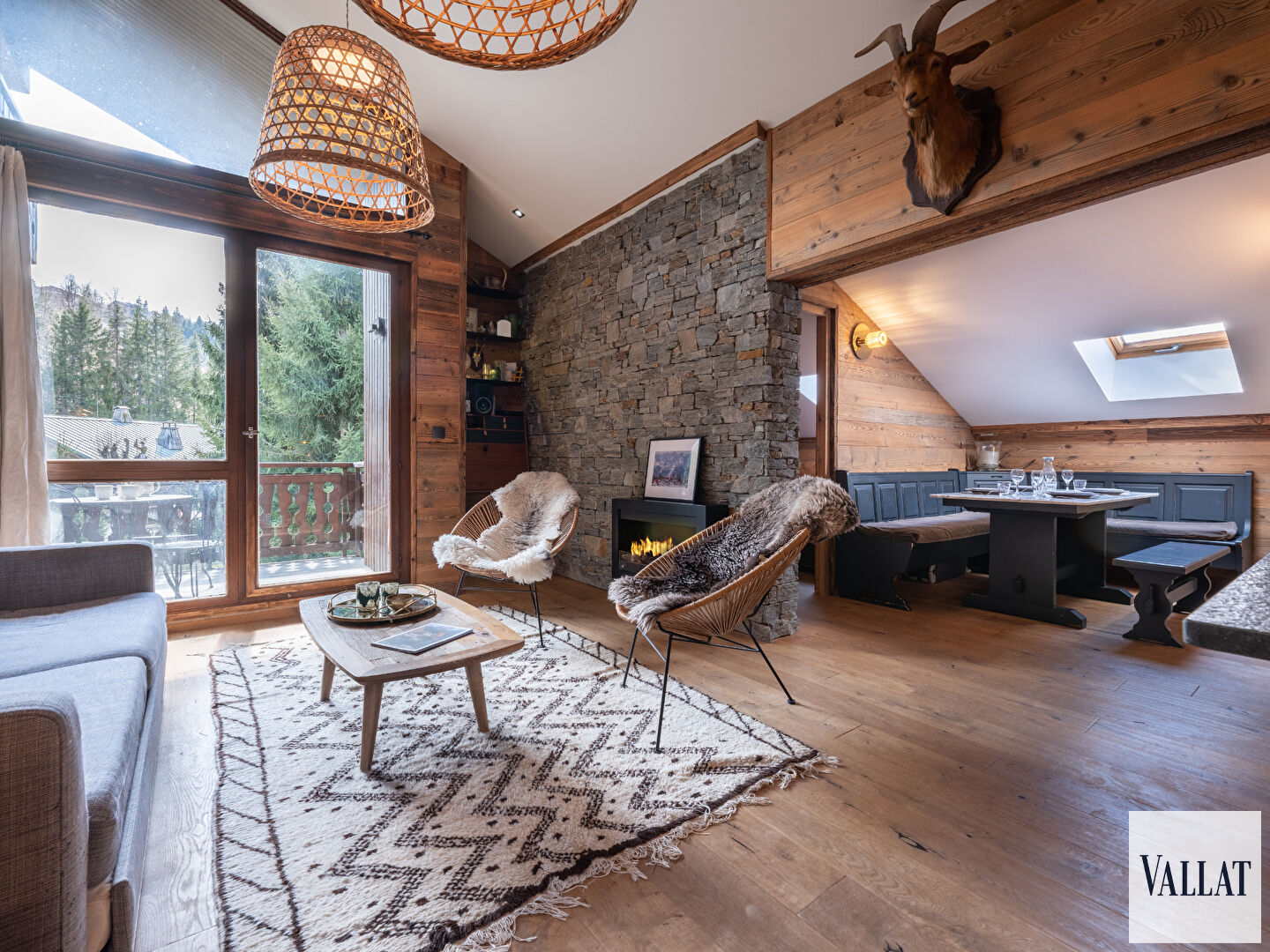 Charmant appartement T4+cabine à Megève