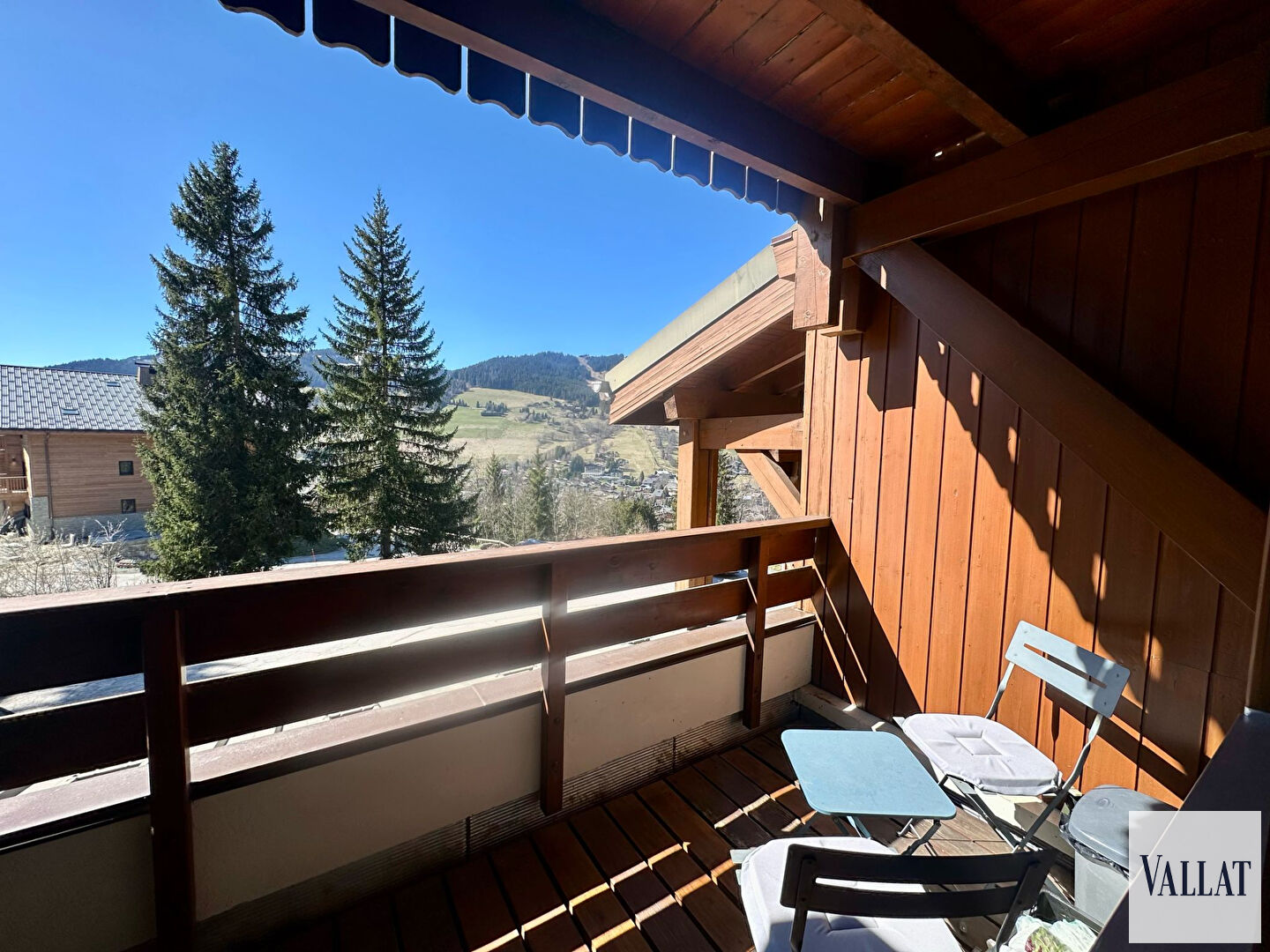 Photo Écrin de calme T2+cabine avec terrasse panoramique sur Megève image 2/6