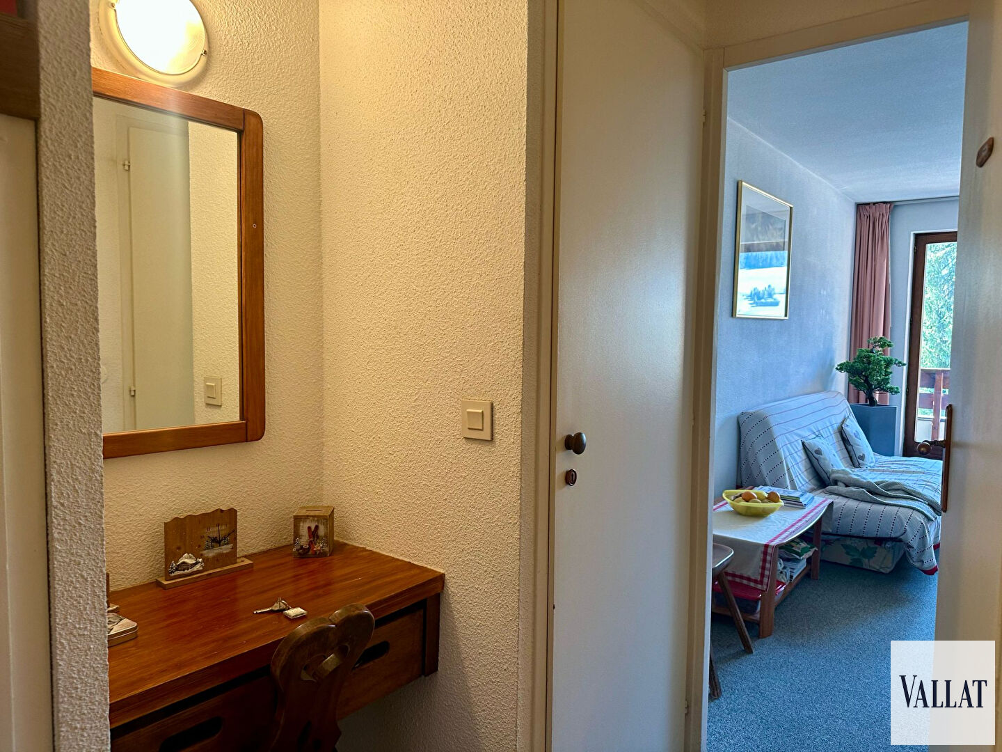 Photo Écrin de calme T2+cabine avec terrasse panoramique sur Megève image 6/6