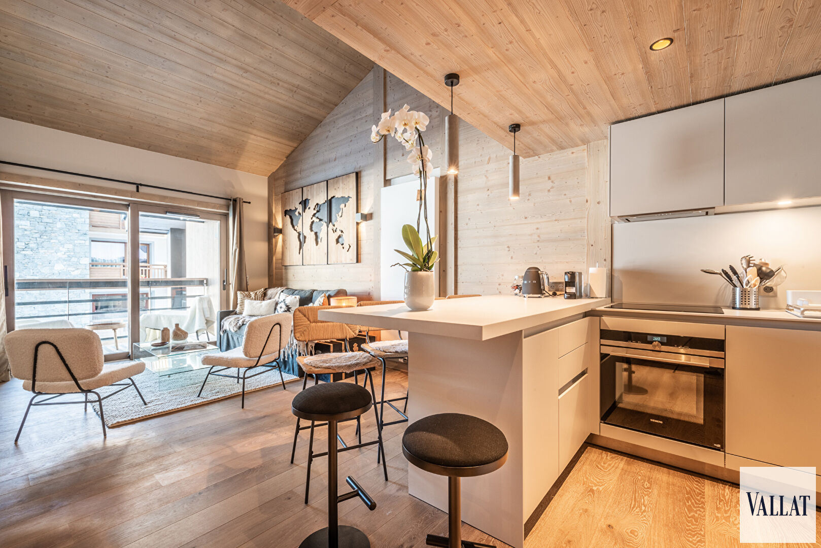 Photo Appartement familial 2 chambres skis aux pieds à Courchevel Village 1550 image 1/6