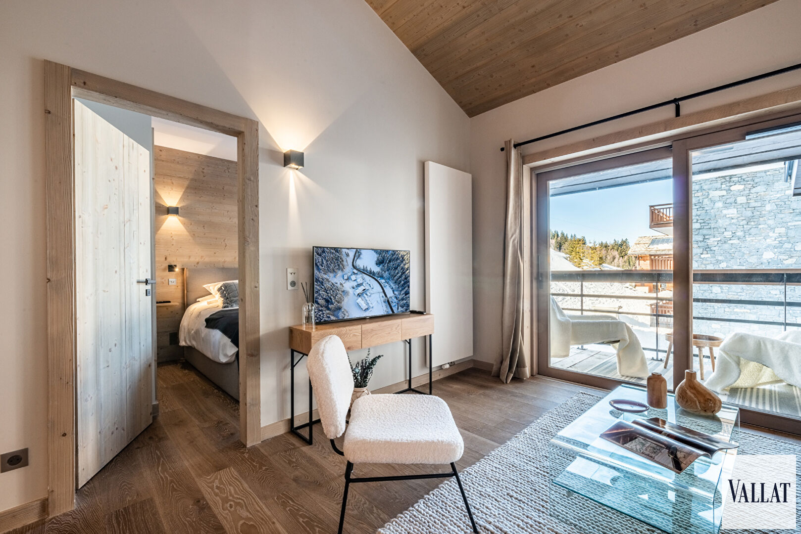 Photo Appartement familial 2 chambres skis aux pieds à Courchevel Village 1550 image 5/6