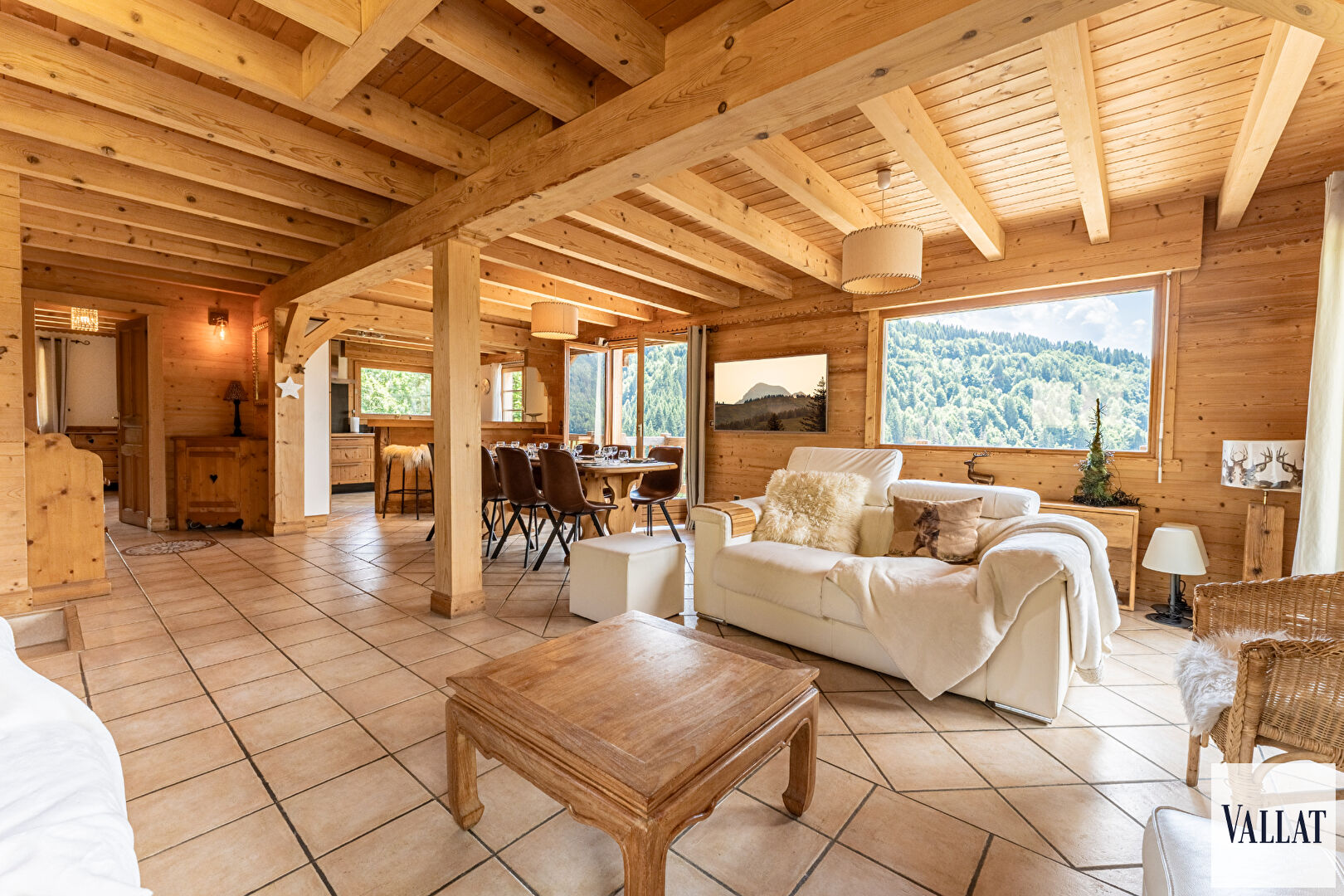 Photo Chalet familial avec vue panoramique à Flumet image 3/6