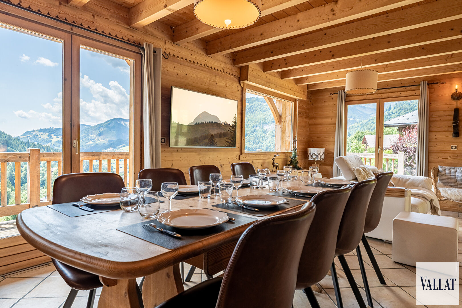 Photo Chalet familial avec vue panoramique à Flumet image 4/6