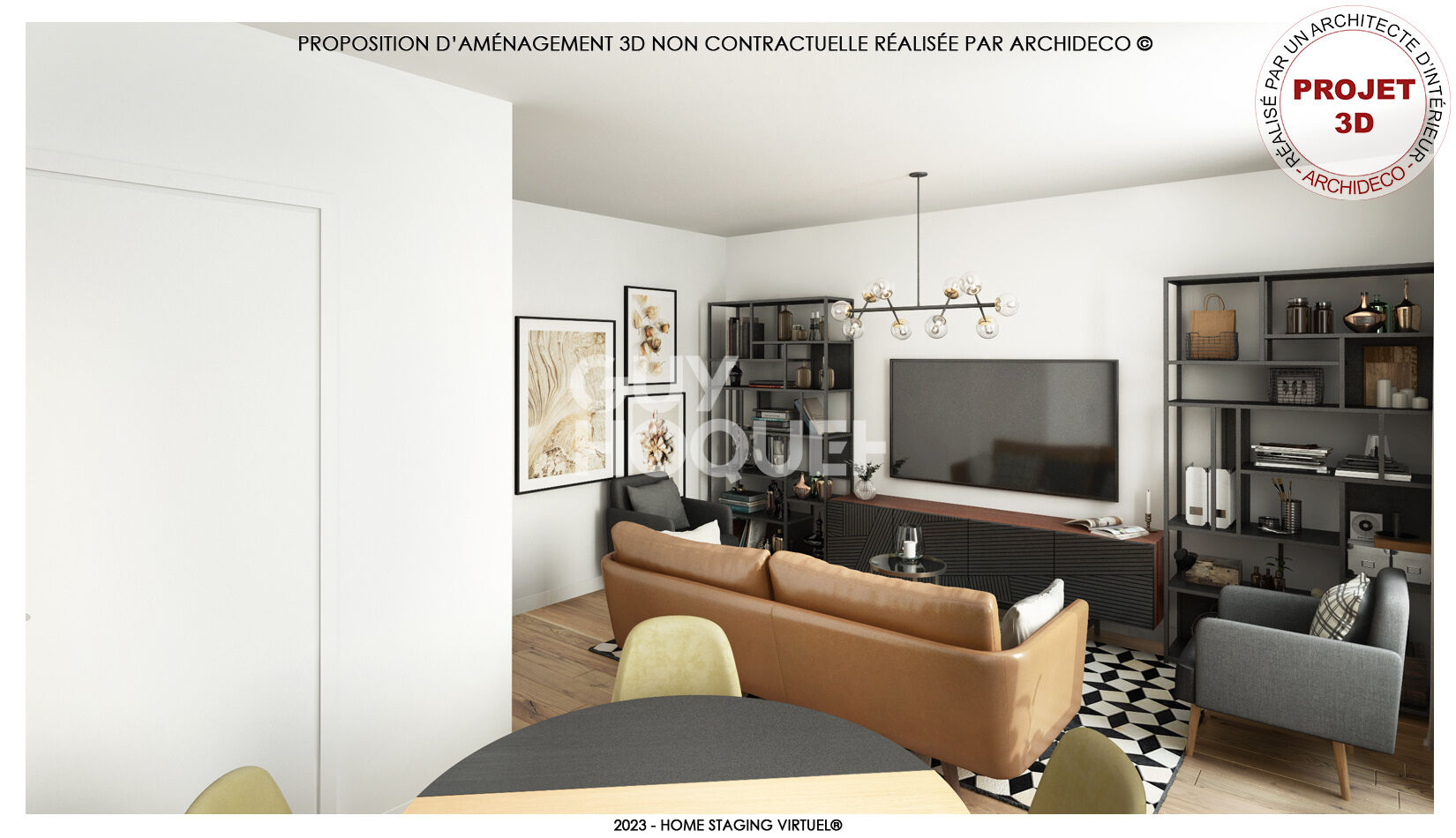 Appartement 2 chambres quartier Gare/St Charles