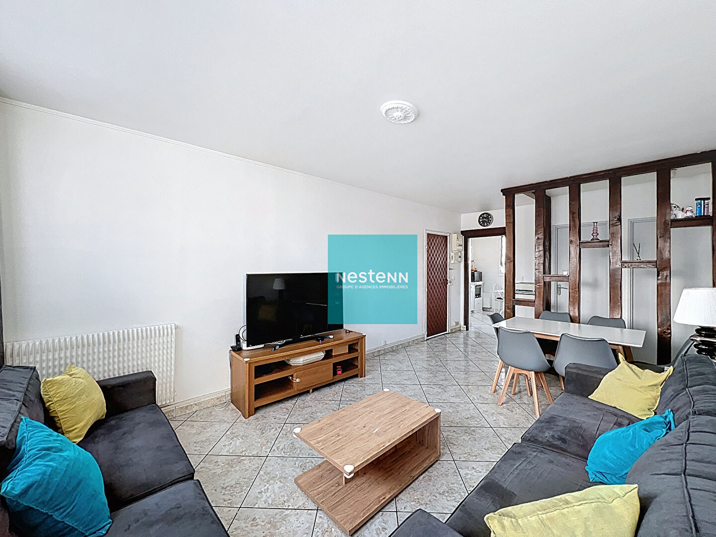 Appartement Franconville 3 pièces 59 m2 centre ville - Dernier étage - Cave et place de parking