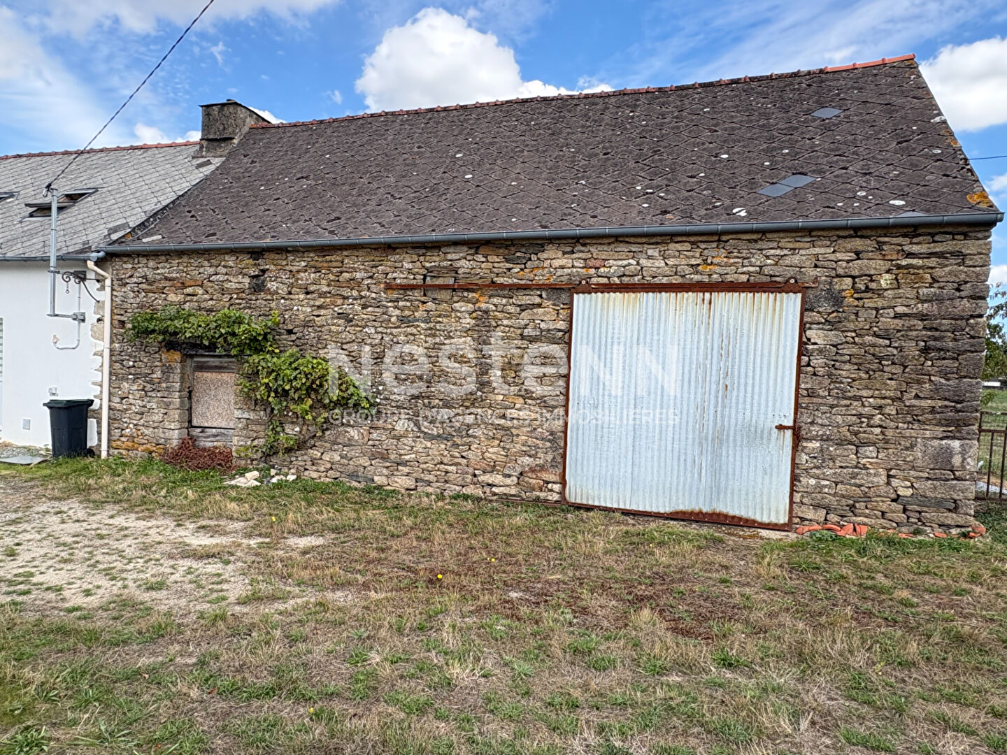 Bâtisse en pierres à rénover Malansac - centre-bourg - 70m2 - projet rénovation